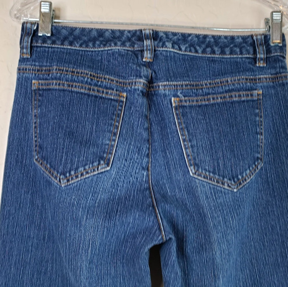 Michael Kors Womens Med Wash Side Studded Blue Denim Jeans Sz 4 - Picture 8 of 10